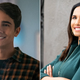 Left: Michael Cimino in Love, Victor. Photo: Ali Goldstein (Hulu): Right: Padma Lakshmi in Taste The Nation